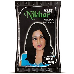 Buy Sterling International Megha Mehndi Henna Hair Color 5 Pieces Black  45 G Online  Get 11 Off