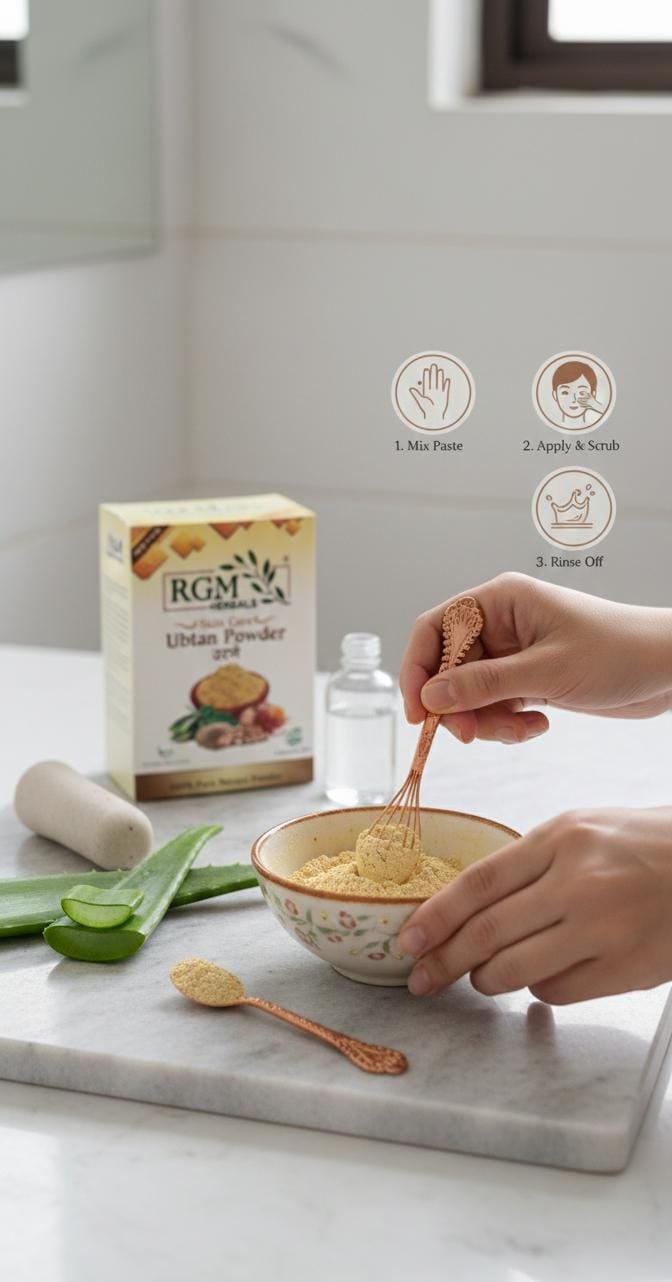 How To Use ubtn powder