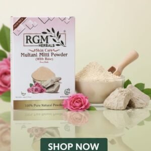 RGM HERBALS Multani Powder ( With Rose ) ( 20GM X 5PC )=100GM