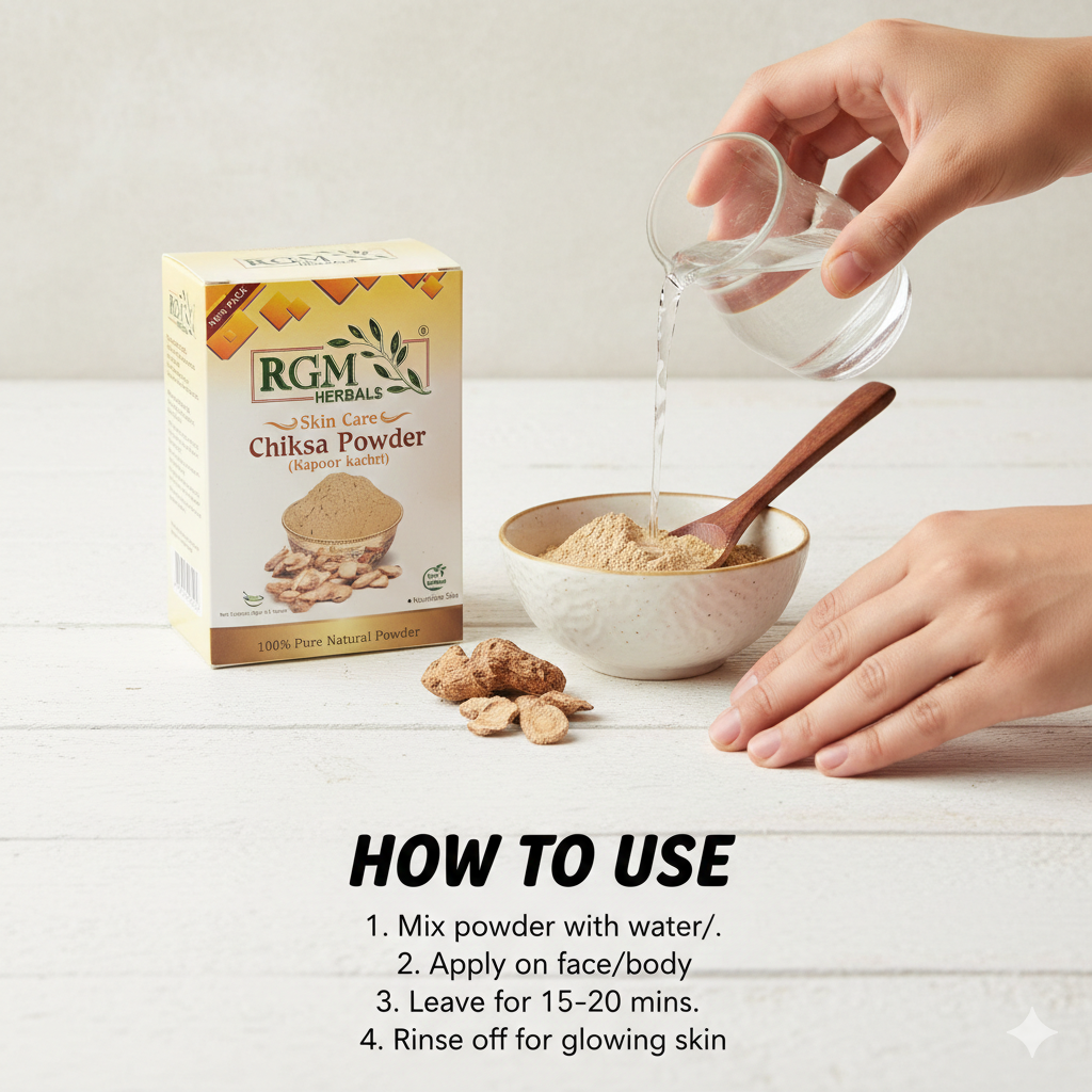 How To Use chiksha powder