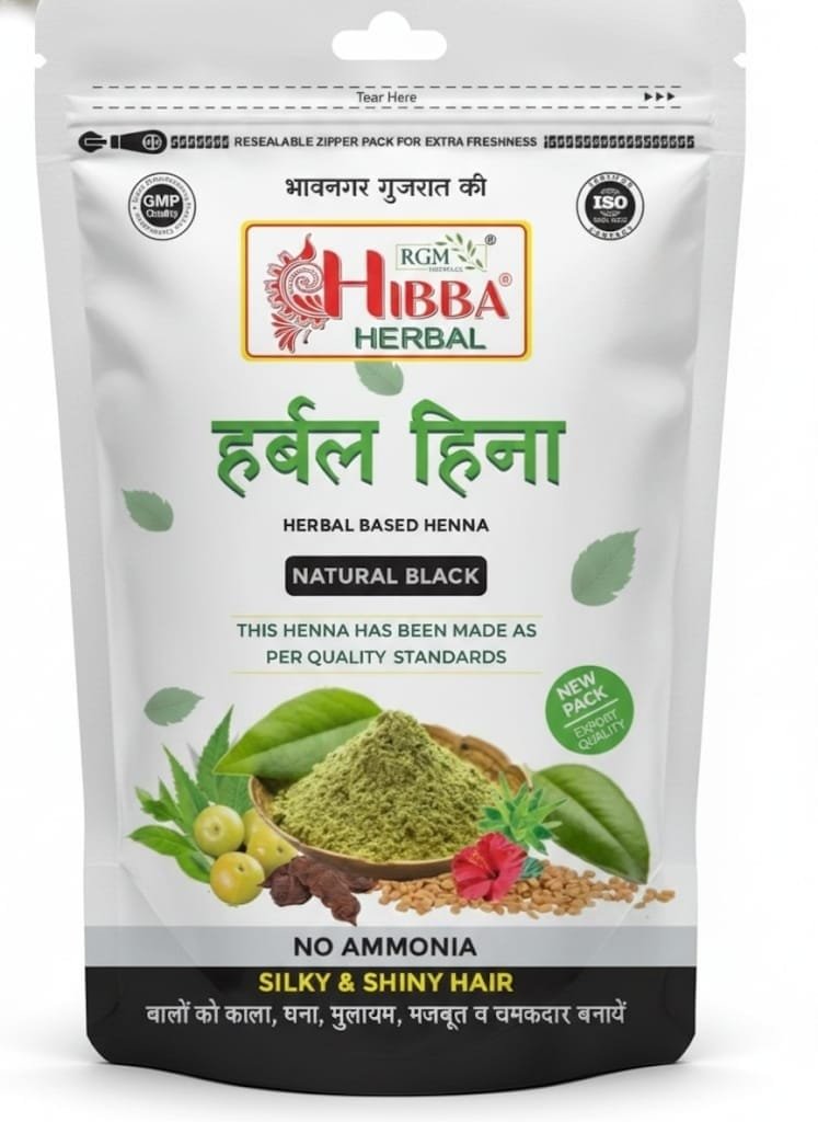 hibba henna 40gm (natural black)