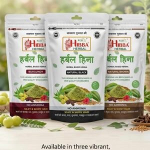 HIBBA HERBAL HENNA 60/-Mrp.40 Gm ( 6Pc )